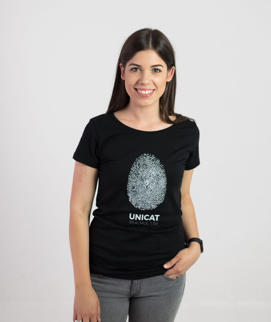 TRICOU DE DAMĂ "EȘTI UNICAT"