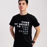 TRICOU DE BĂRBAȚI "TUNE MY HEART" TYPO