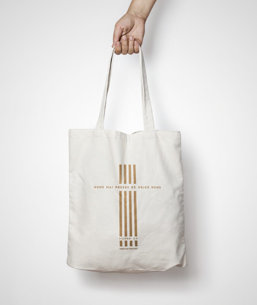 GEANTĂ TOTE BAG "NUMELE ISUS"