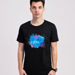 TRICOU DE BĂRBAȚI "SAVED BY GRACE"