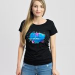 TRICOU DE DAMĂ "SAVED BY GRACE"