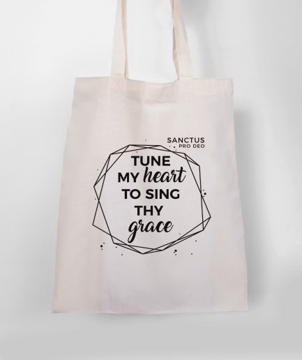 GEANTĂ TOTE BAG "TUNE MY HEART"